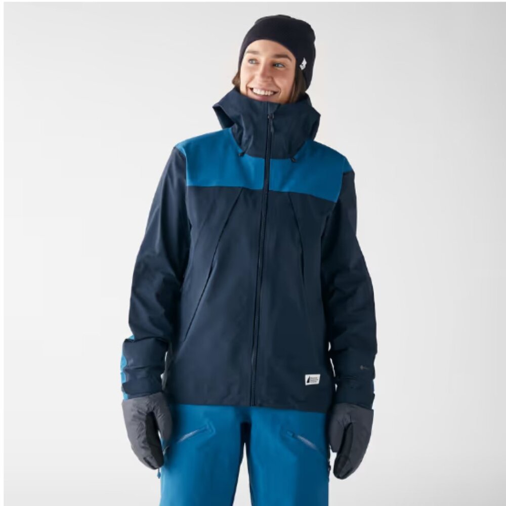 MEC Mountain Equipment Company Couloir Gore-Tex Jacket – Women’s Large – Blue